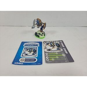 Activision Skylanders Giants Stealth‎ Chop Chop Green Base w/ Card & Sticker